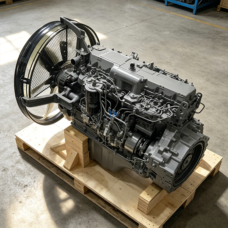 Isuzu 6HK1 Engine 	140kW ‑ 184kW Direct Injection Engine For Excavator Construction Machinery Engine