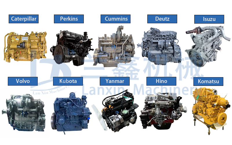 ISB6.7 New Engine Assembly for Cummins Excavator Truck Industrial Diesel Engine