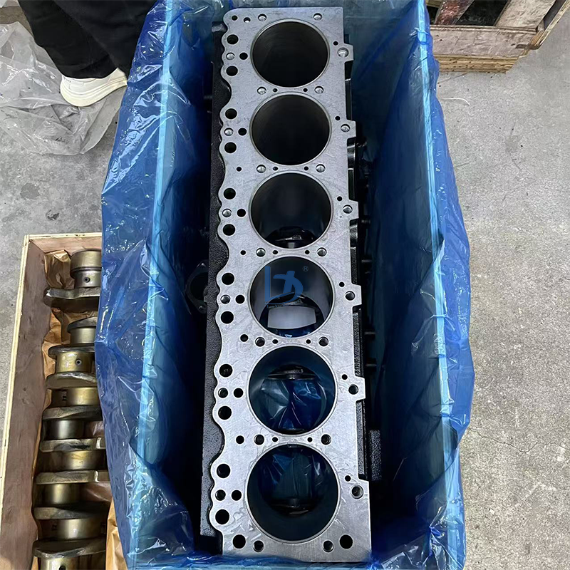 Cylinder Block Assy 1-11210-444-7 1112104447 for Isuzu 6BG1 6BG1T for Hitachi EX200-5 ZX200 Excavator