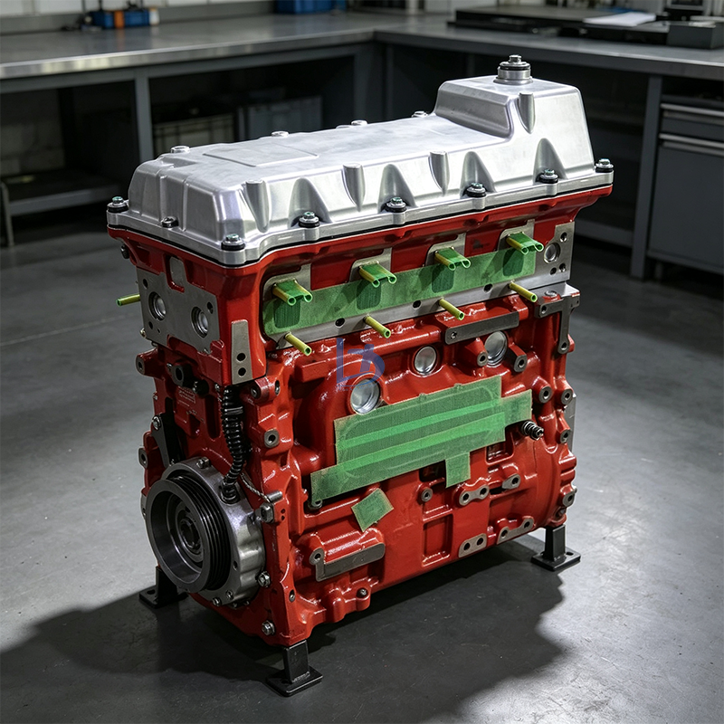 J05E Long Block Assembly Bare Engine for Kobelco SK200-8 SK210-8 SK250-8