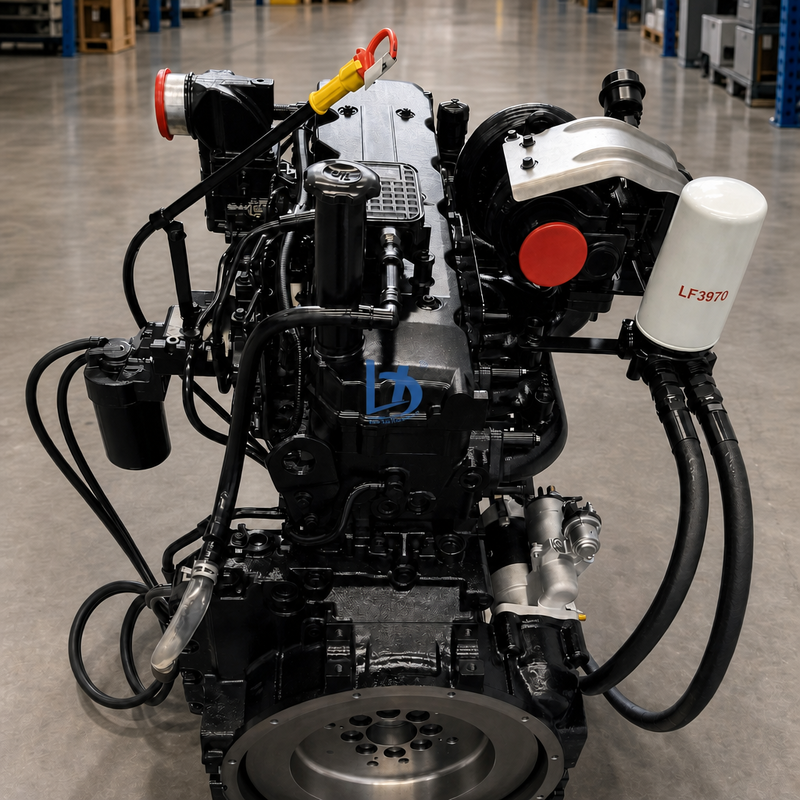 QSB7 QSB6.7 Complete Engine Assembly  for Cum-mins Excavator Loader Genset