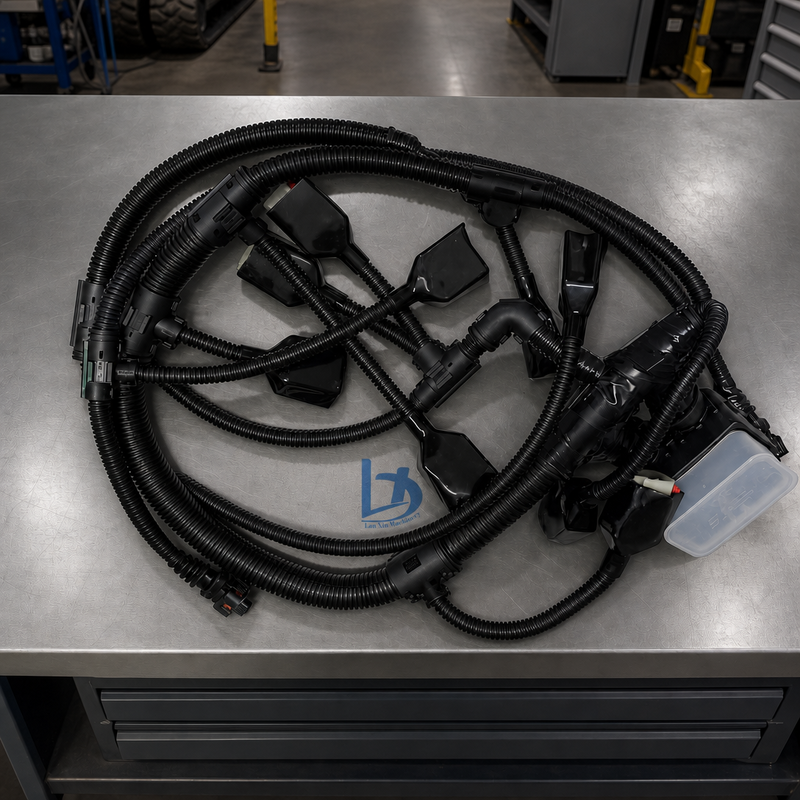 4D107 Engine Wiring Harness 6751-81-8150 6751-81-8450 for Komatsu PC138US-8 PC160-8 Excavator